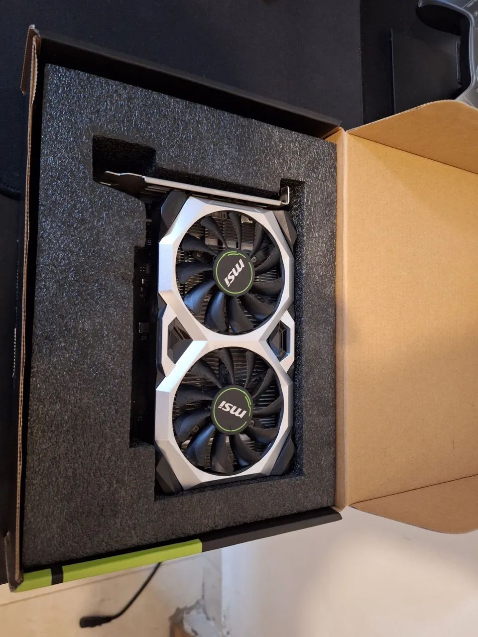 GPU Placa de Vídeo MSI GeForce GTX 1650 Ventus XS OC 4GB - Foto 3