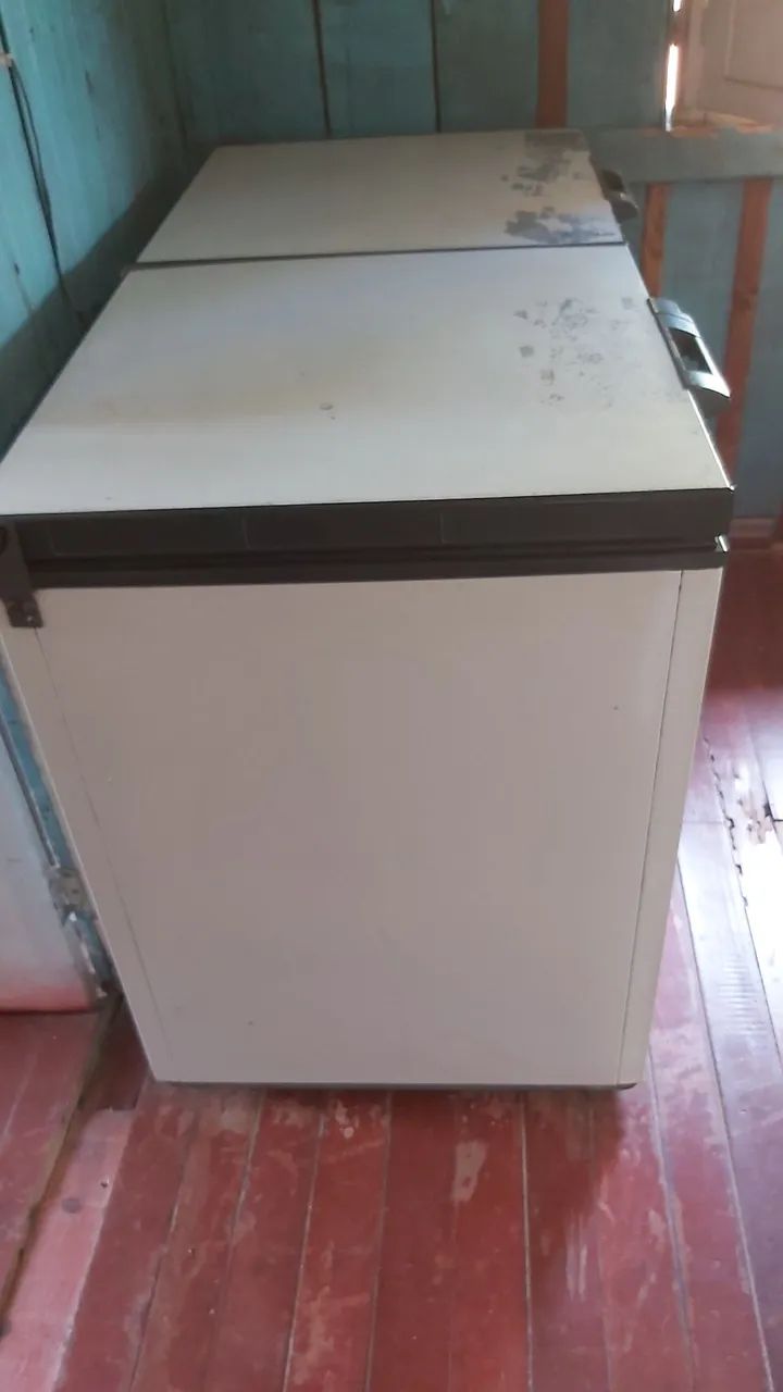 Freezer horizontal em ótimo estado.   Aceito troca em terneiros.  - Foto 2