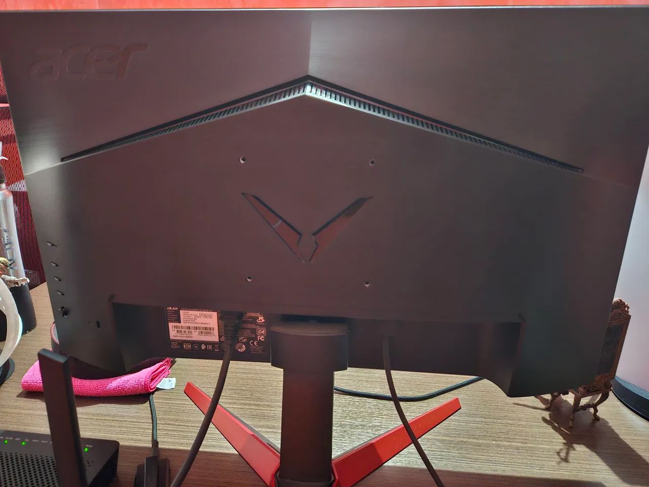 Monitor Acer 24" FHD, IPS, HDR10, 165Hz, Áudio integrado - Foto 2