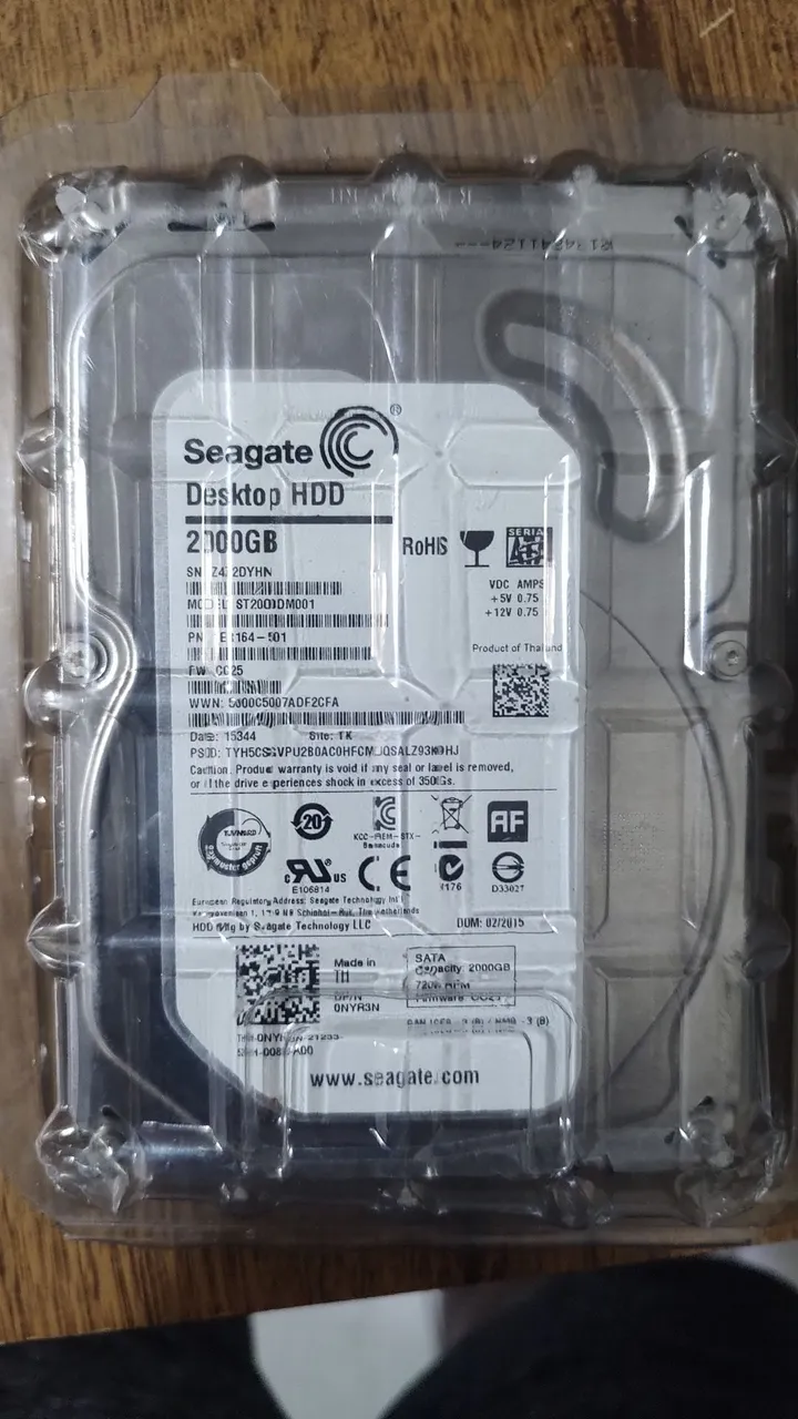 HD Seagate 2TB Desktop