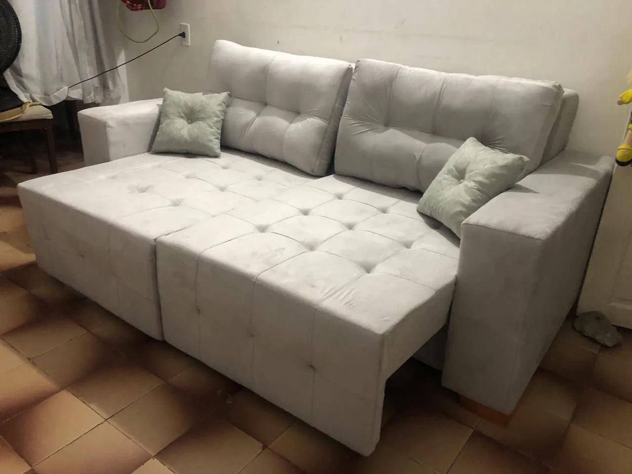 Sofá retrátil novos e embalados - Foto 4