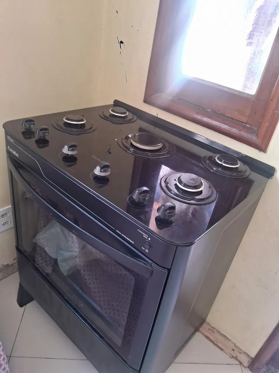 Fogão 5 bocas Esmaltec com forno