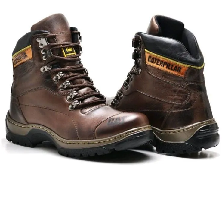 BOTA COTURNO de Couro Marrom - Conforto e Estilo!