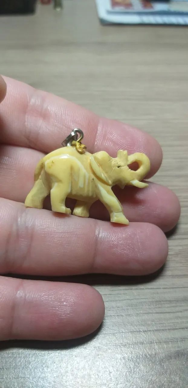Ivory Elephant Pendant