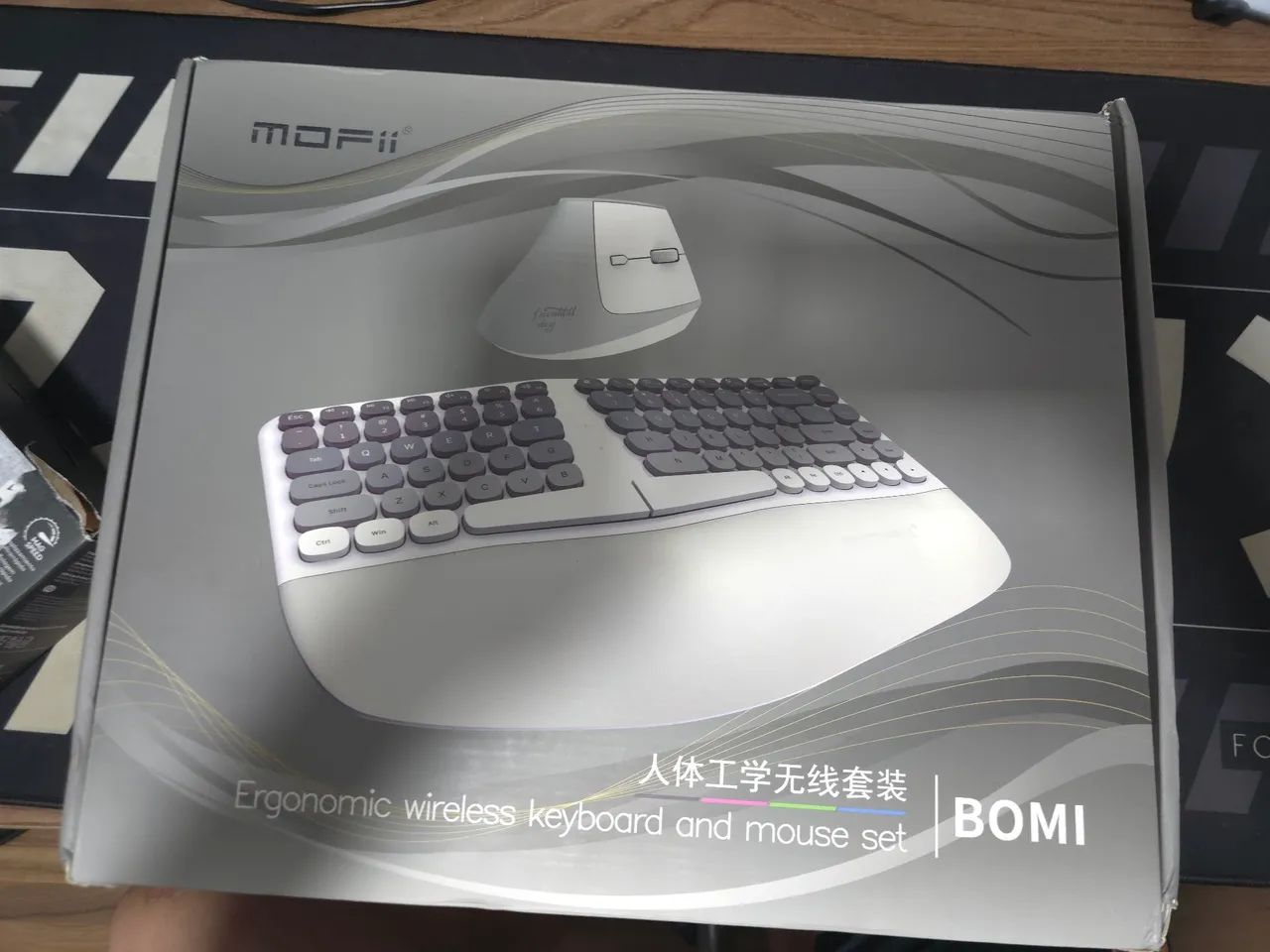 Mouse + Teclado Ergonômico Bomi - Foto 5