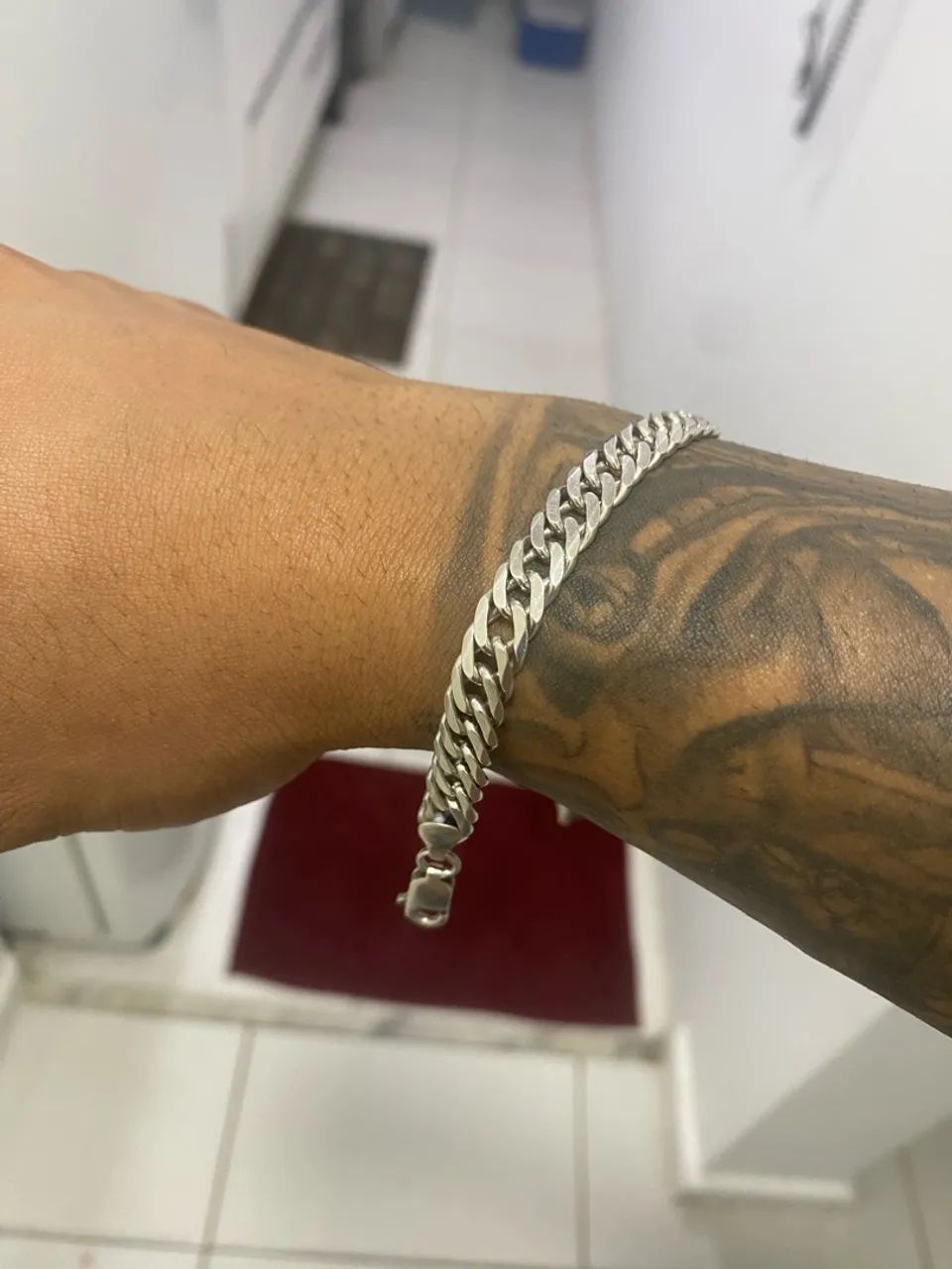 Pulseira de prata