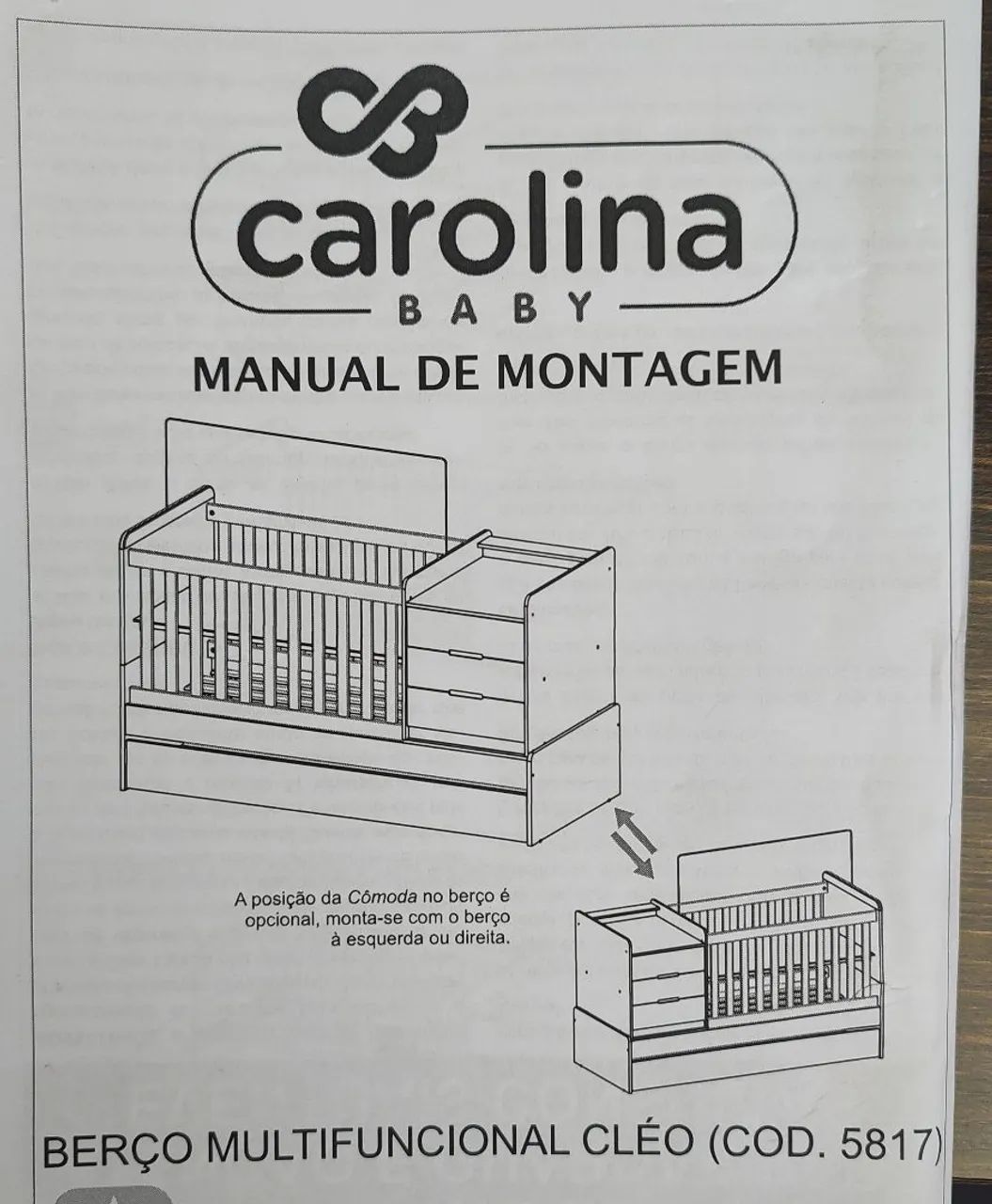 Berço 3 em 1 com cama auxiliar  - Foto 5