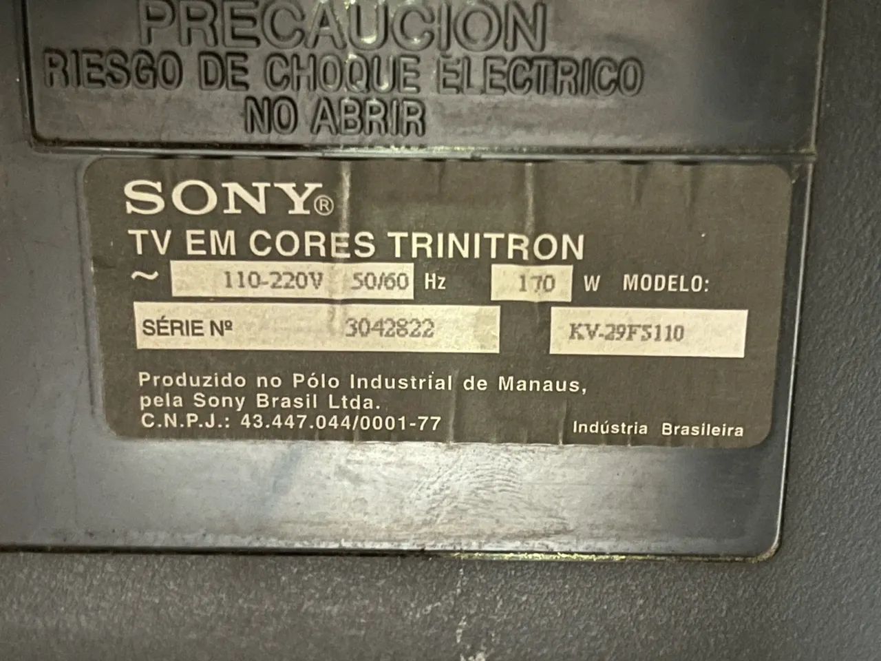 TV 29 Sony Retrô gamer zerada  - Foto 4