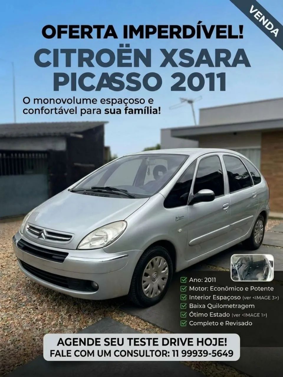 Citroën Xsara Xsara Picasso GLX 1.6/ 1.6 Flex 16V 2011