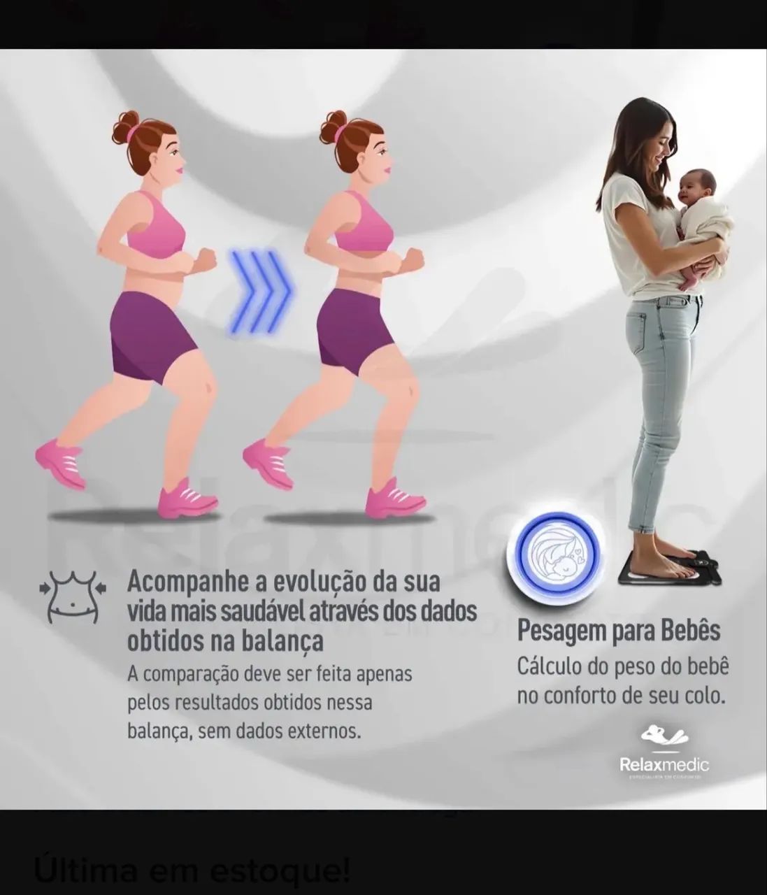 Balança Bioimpedancia  - Foto 4