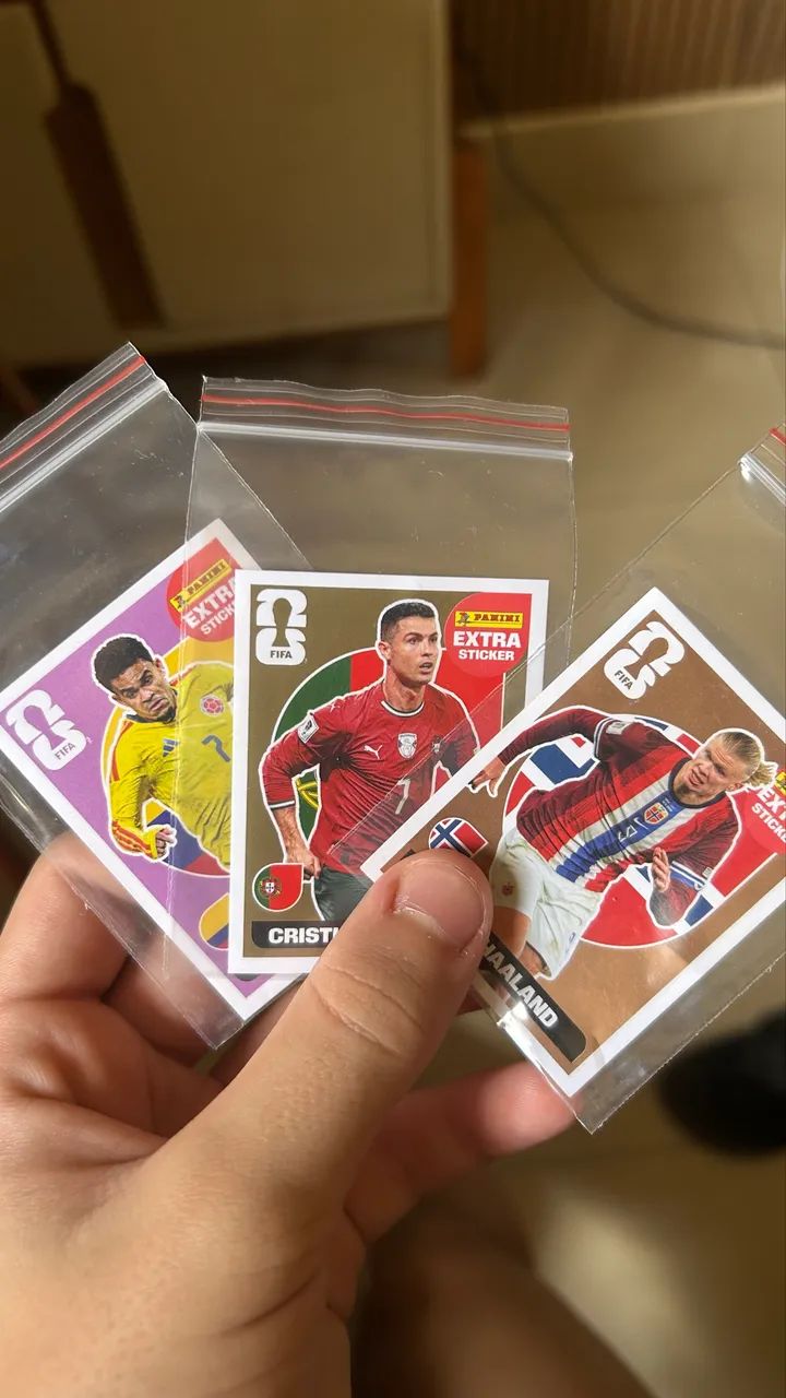 3 Extra stickers copa do mundo 2026 - Foto 2