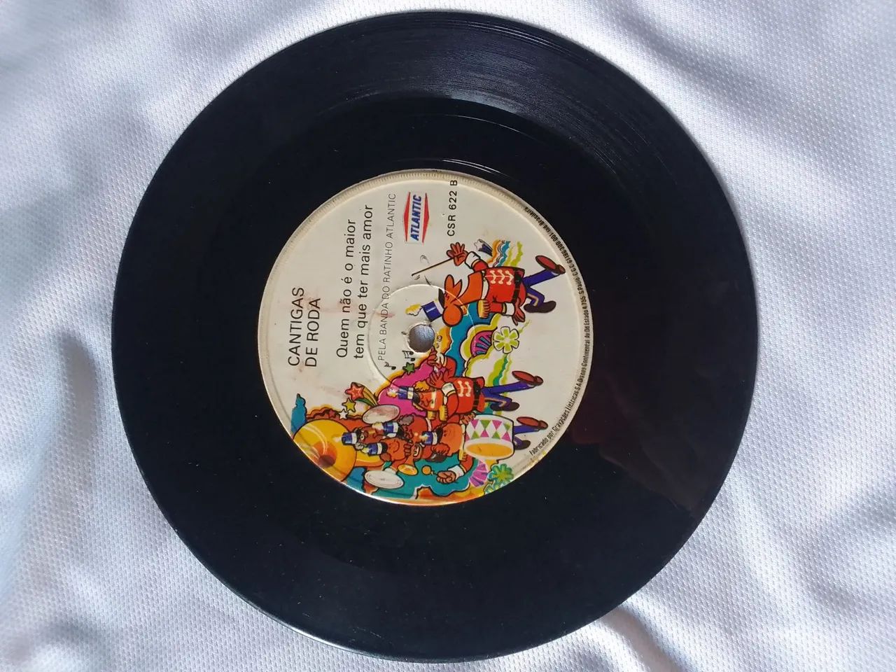 Compacto vinil Atlântic Marcha do Ratinho dec 70 raridade  - Foto 2
