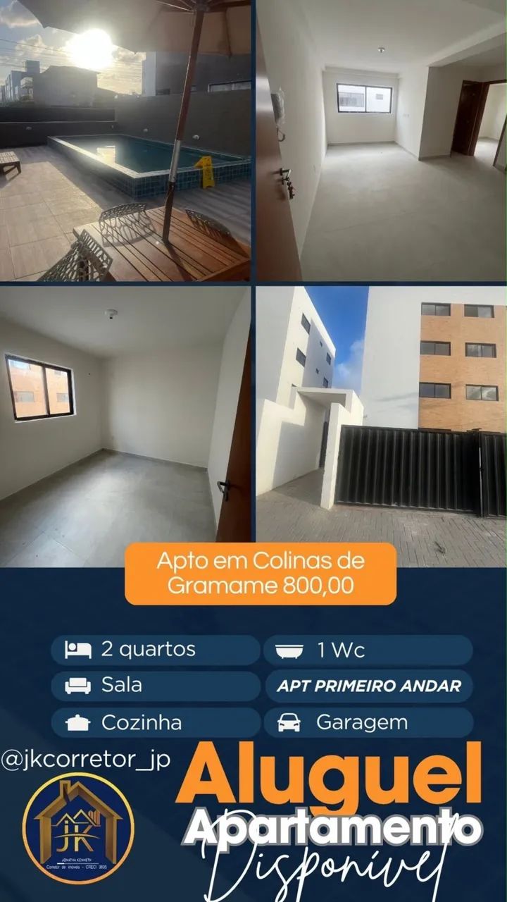 Apto Primeiro andar no Vista da Colina 