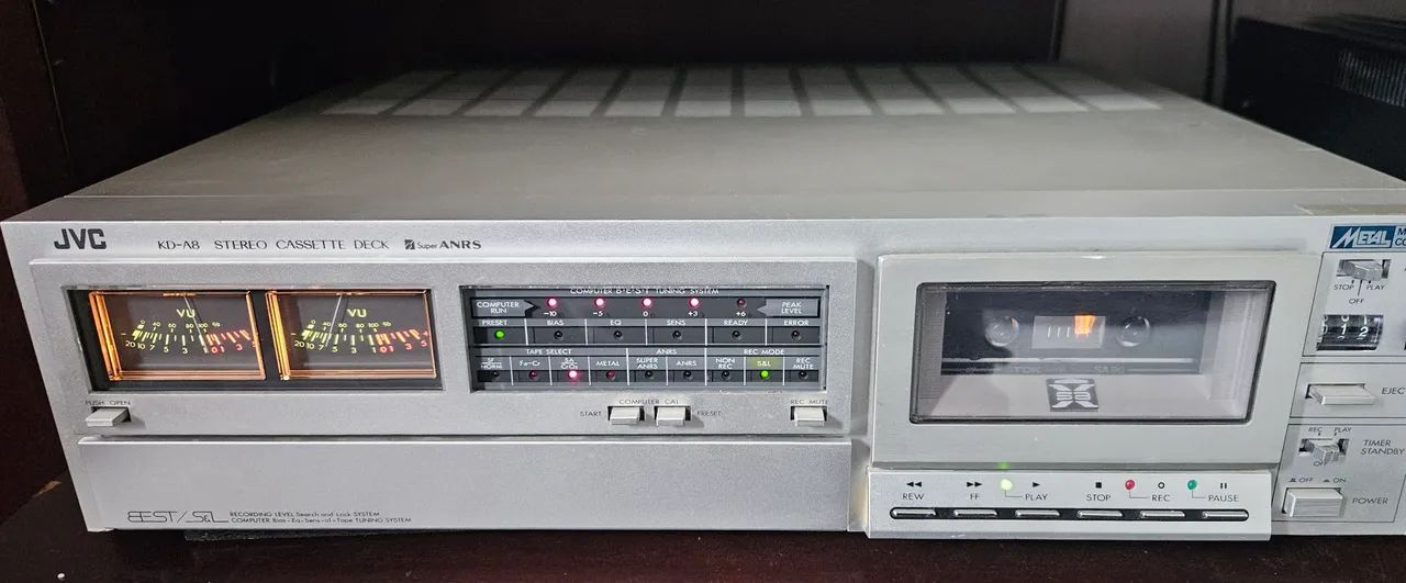 Super Tape Deck JVC KD-A8 - Aparelhos de Som - Nova Suíssa, Belo Super Tape Deck JVC KD-A8 - Aparelhos de Som - Nova Suíssa, Belo