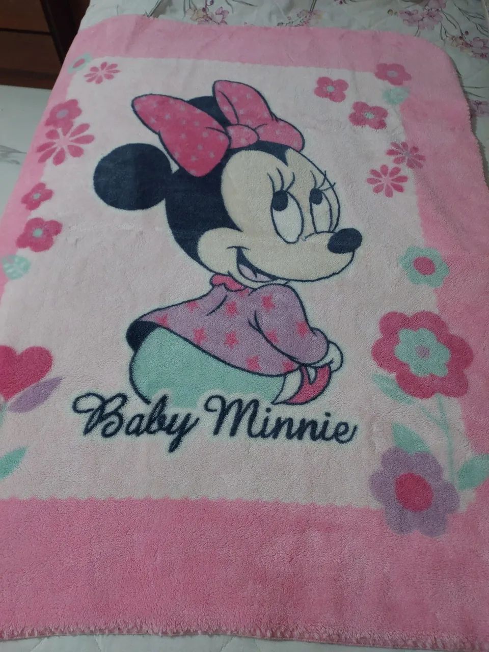 Cobertor minnie 
