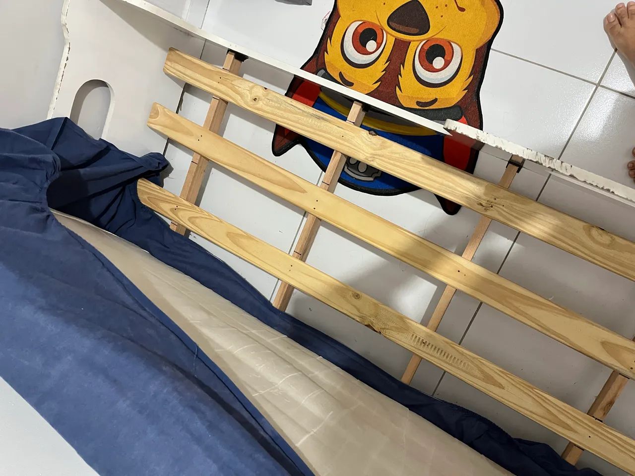 Cama infantil com colchão  - Foto 4