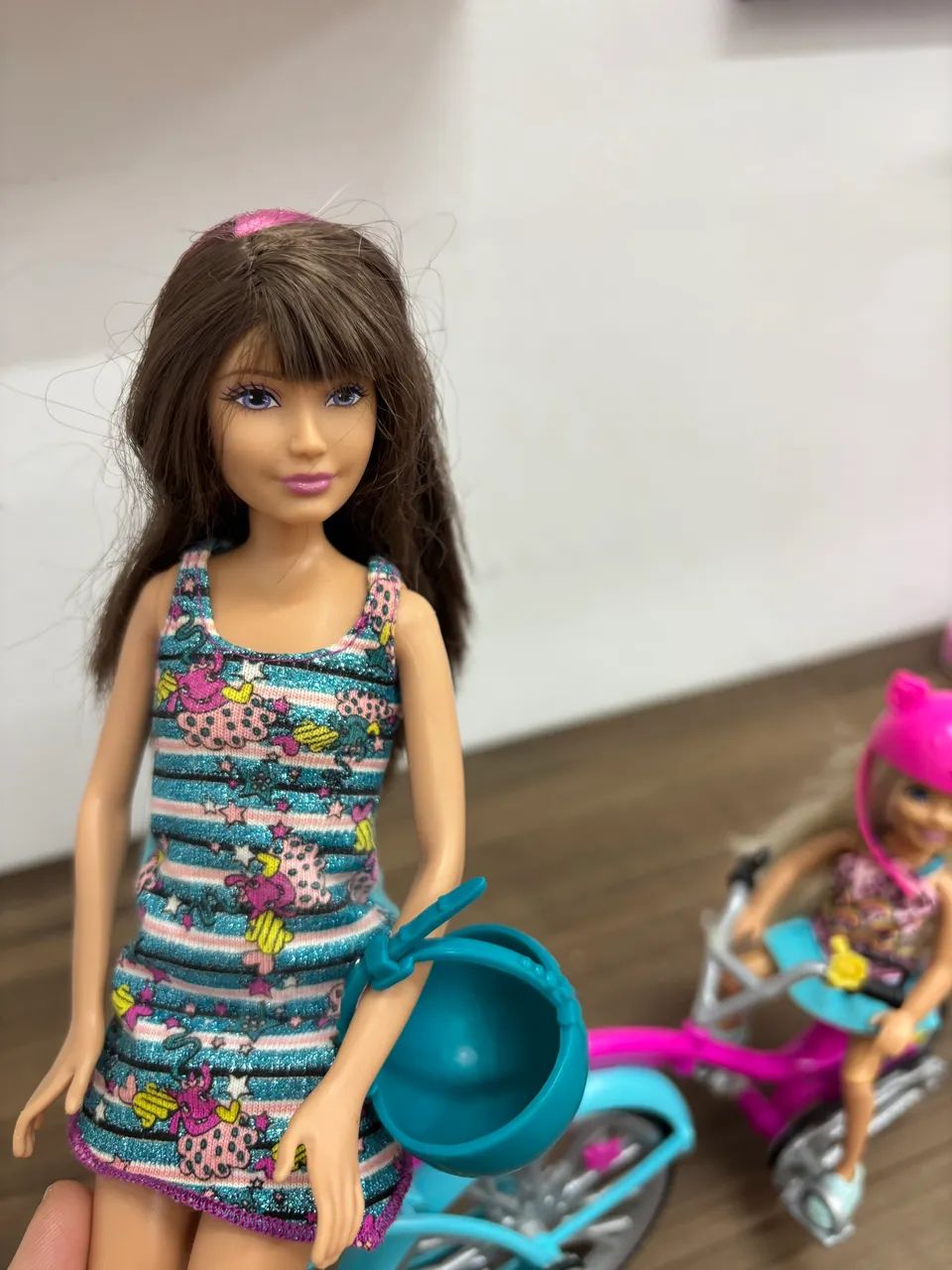 Barbie Skipper e Chelsea (bike dupla) - Foto 5