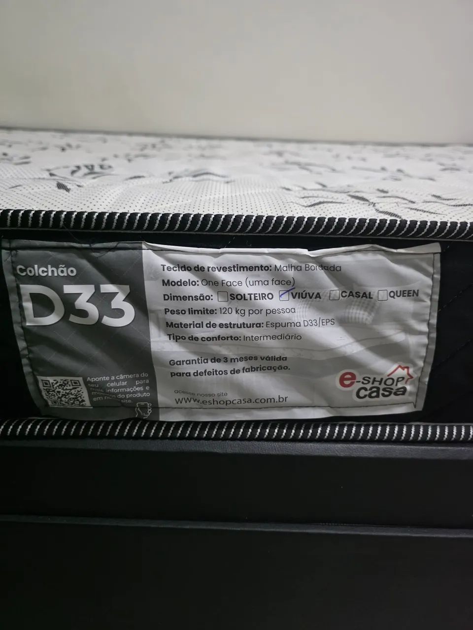 Cama de Viúva com box + colchão D33 - Foto 4
