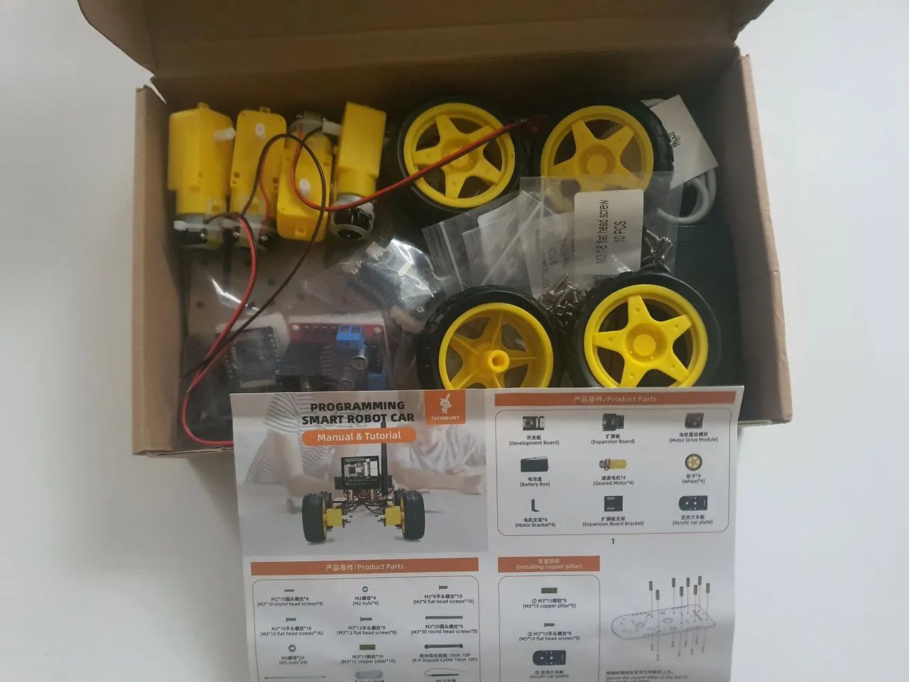 Smart Robot Car Kit esp32 Câmara - Foto 2