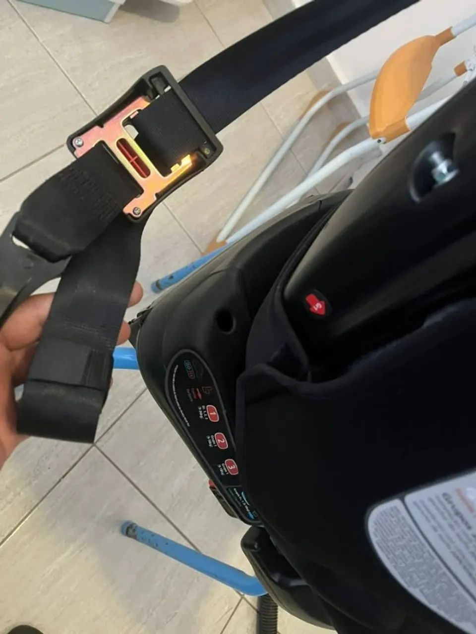 Cadeirinha bebê carro isofix multifix - Foto 3