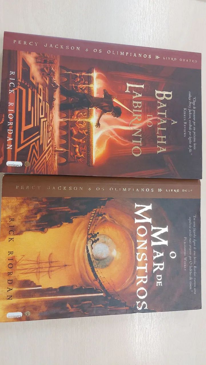 Coleção Percy Jackson 