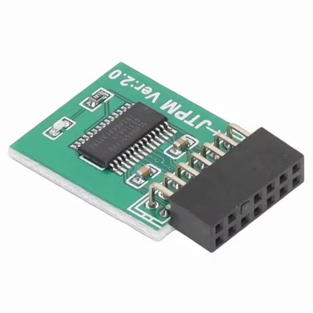 Módulo TPM 2.0 MSI com Criptografia Forte, Interface LPC de 14 Pinos, Placa de Módulo TPM 