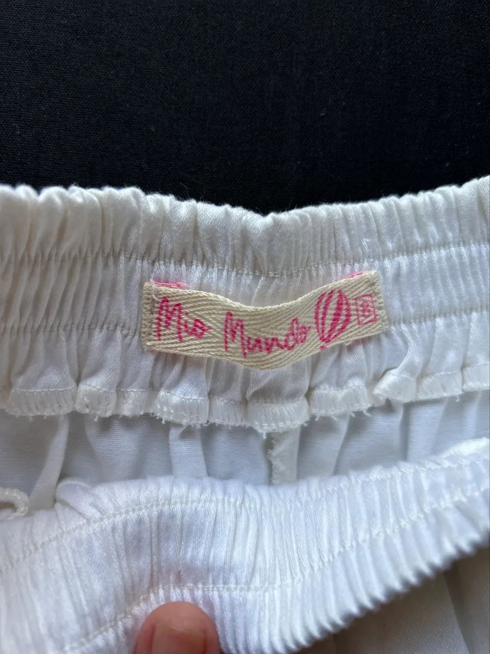 Short branco infantil  - Foto 2