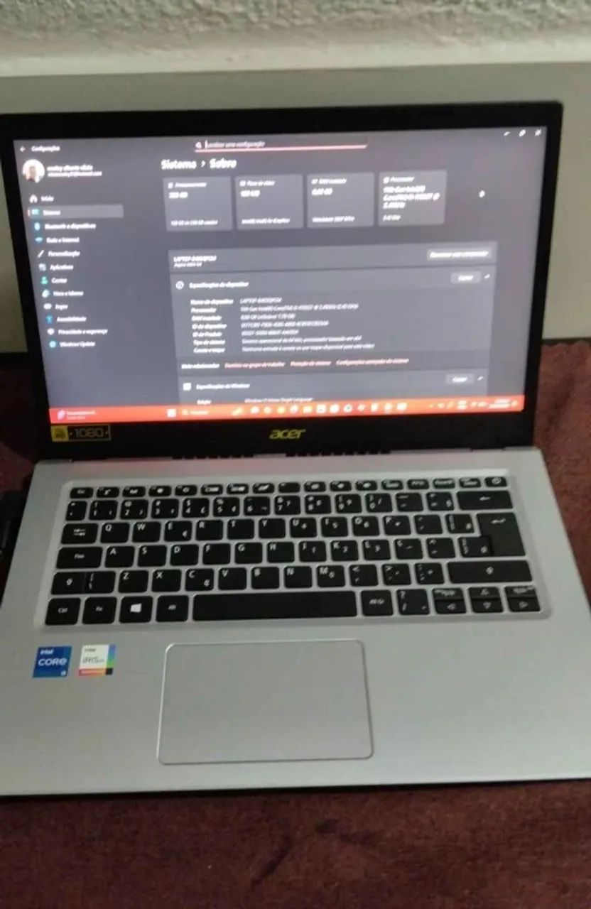 Notebook Acer aspire 5  - Foto 4
