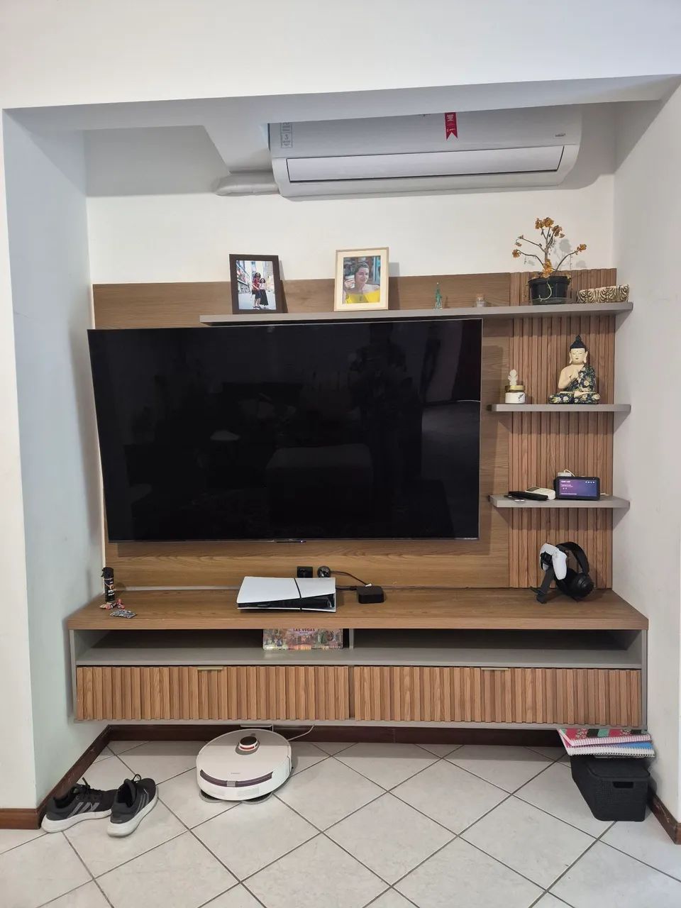 Saldão: rack, armário cozinha com fogão e movel pia - Foto 4