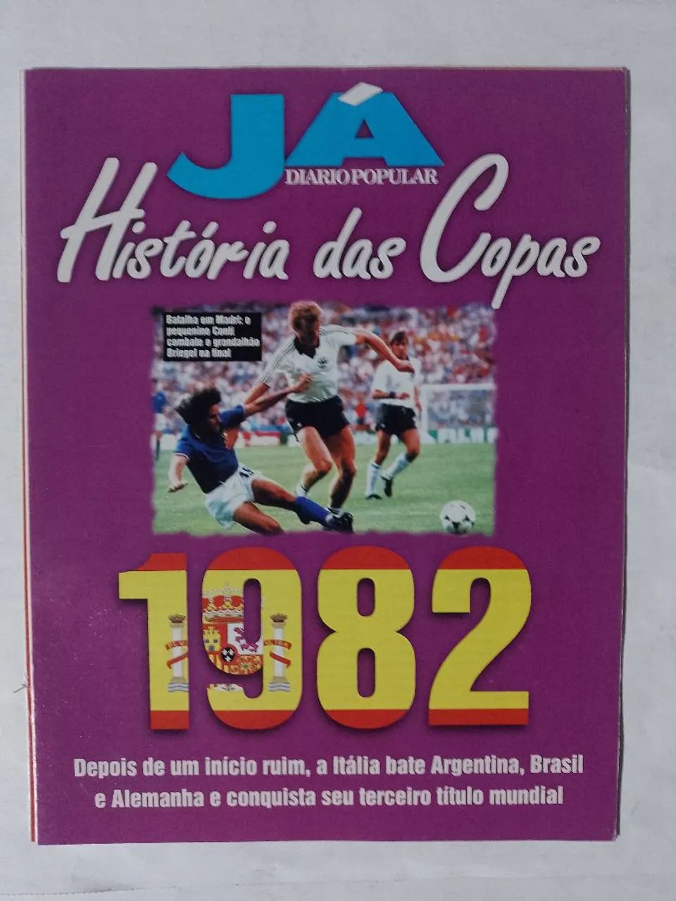 HISTÓRIA DAS COPAS LOTE DE(5) - JÁ - Foto 4