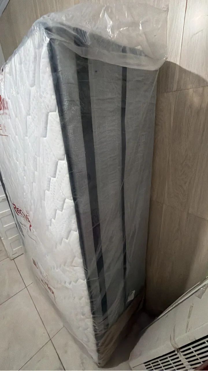 Vendo cama box conjugada de mola ensacada  - Foto 2