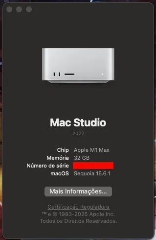 Mac Studio (2022) - Apple M1 Max | 32 GB RAM | 512 GB SSD - Foto 2
