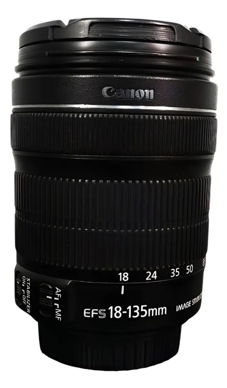Lente Canon 18-135mm Is Stm Canon Ef-s Preto (Usado) - Foto 2