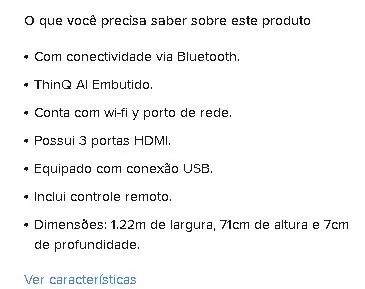 Smart tv led 4k LG 55 polegadas  - Foto 4