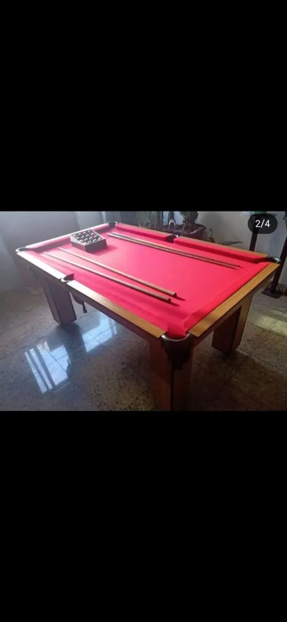 Mesa de sinuca semi nova OFERTA - Foto 3