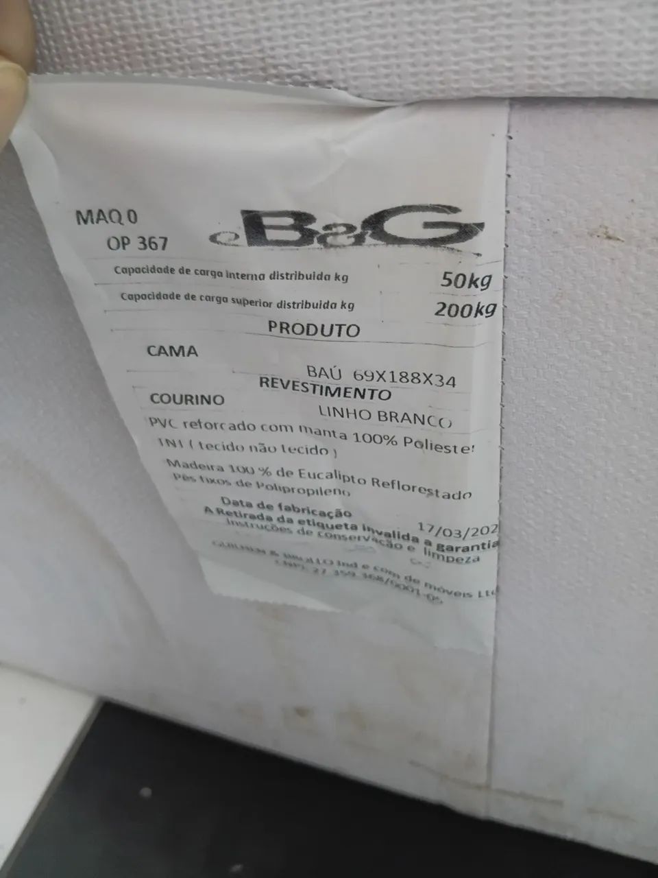 Cama Box Baú Solteiro (Com Pezinhos) - Desapego Barato! - Foto 4