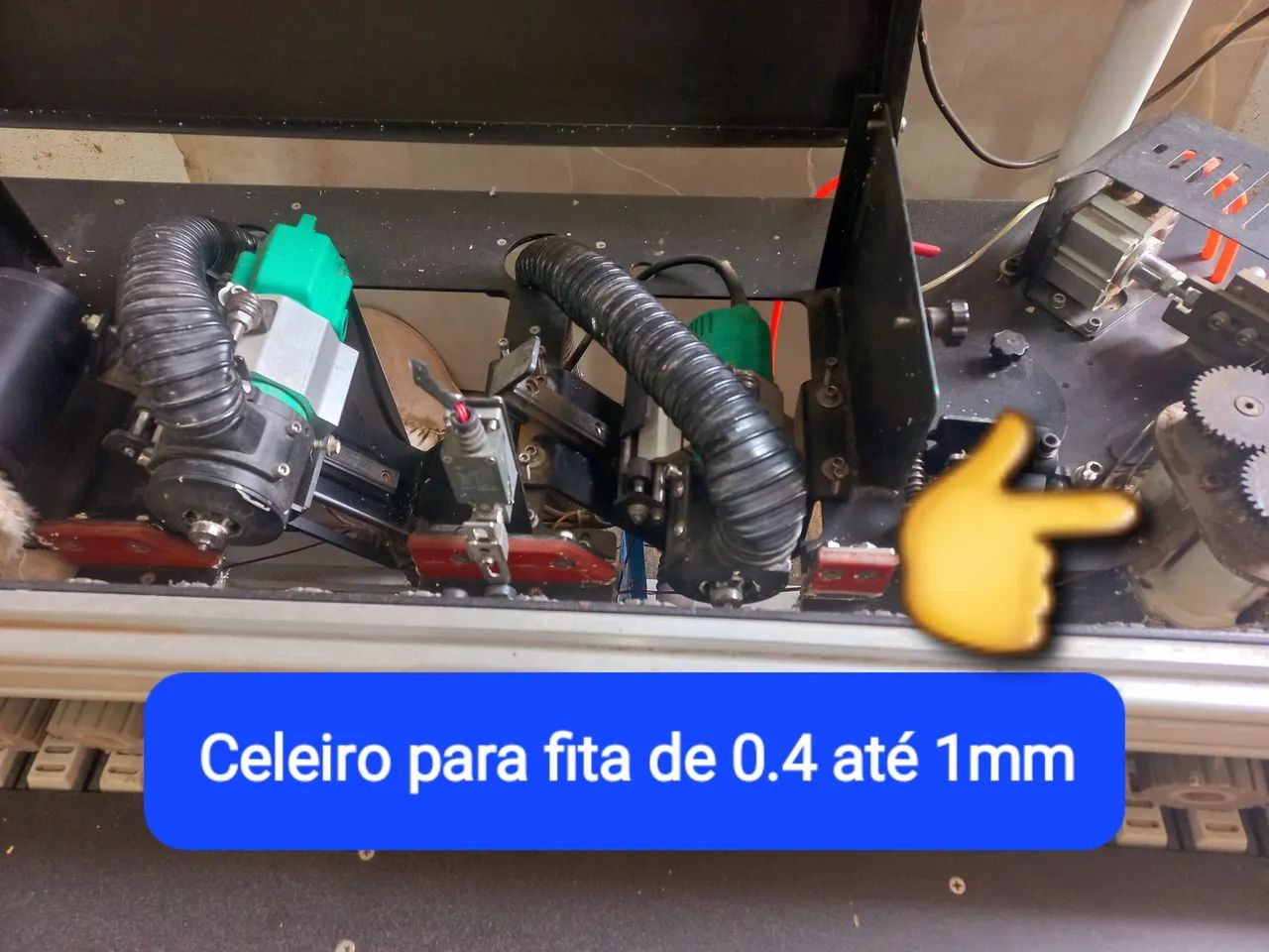 Coladeira e refiladeira de borda 4 grupos  - Foto 3