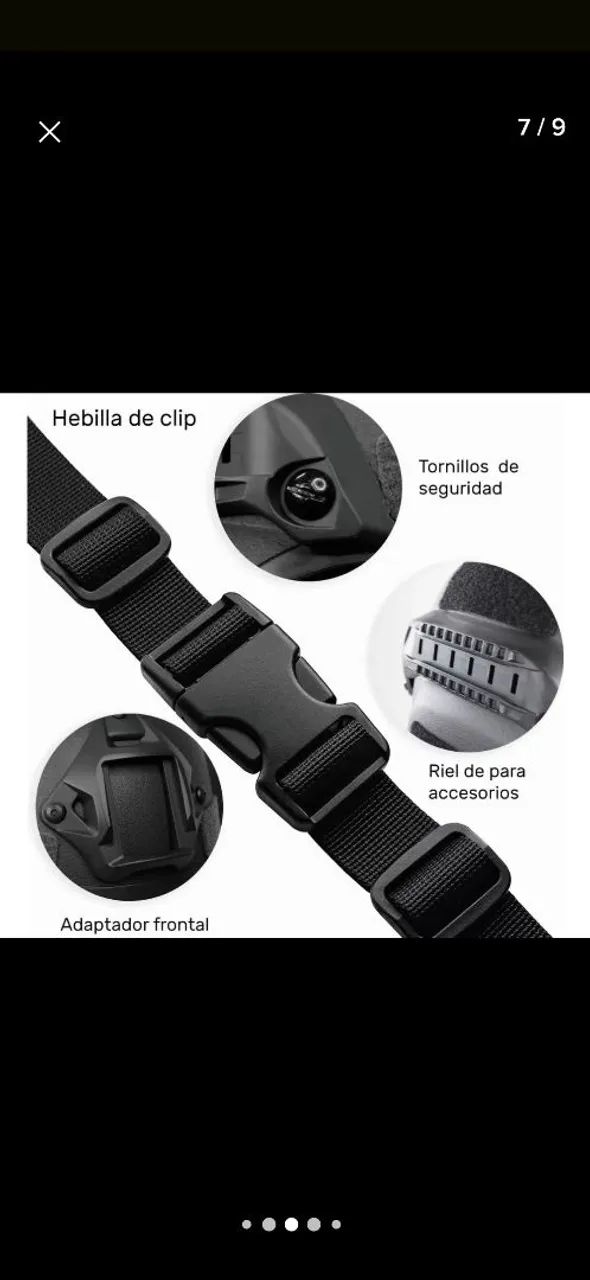 CAPACETE MICH 2000, COR PRETO - Foto 4