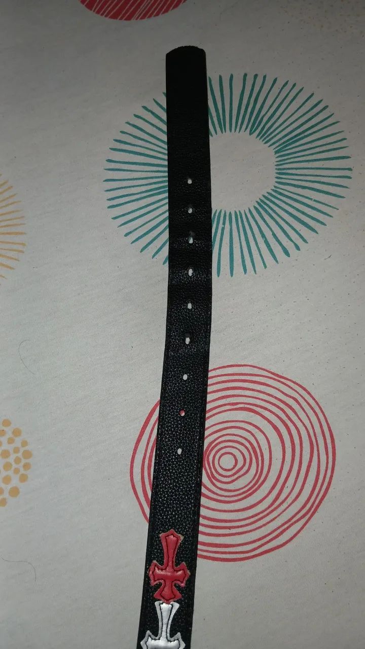Cinto Chrome Hearts - Foto 2