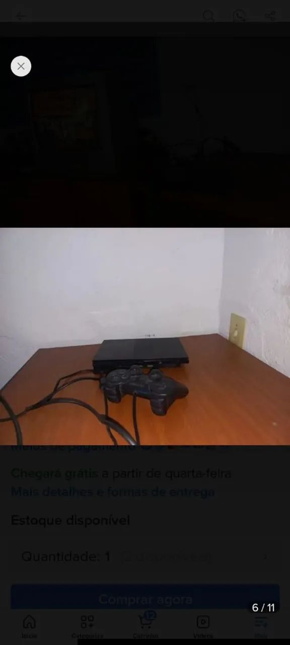 PlayStation 2slim standard com memory card fmcb.