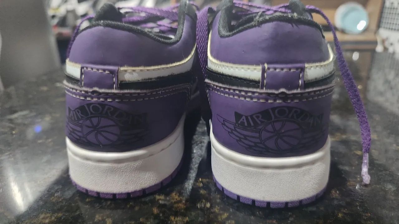 Tênis Jordan Roxo - Foto 2