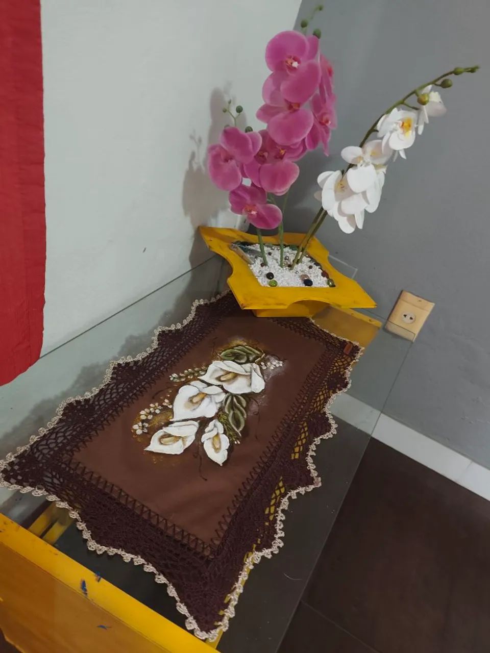 Vendo trilho para mesa totalmente feito a mão. - Foto 4