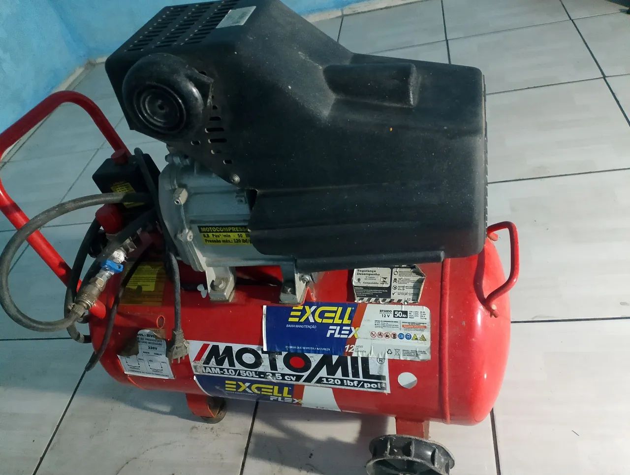 Compressor de ar 50 litros