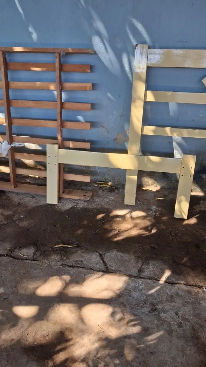 Cama + colchão solteiro - Foto 4