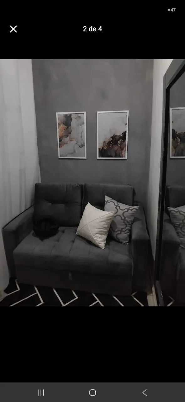 Sofa cama 2 lugares - Foto 2