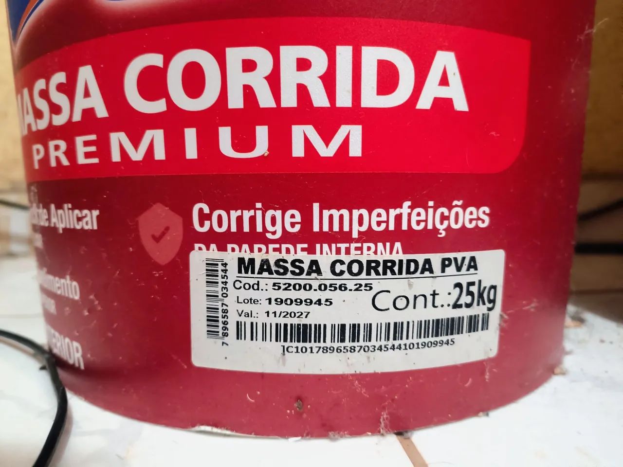 Massa corrida 