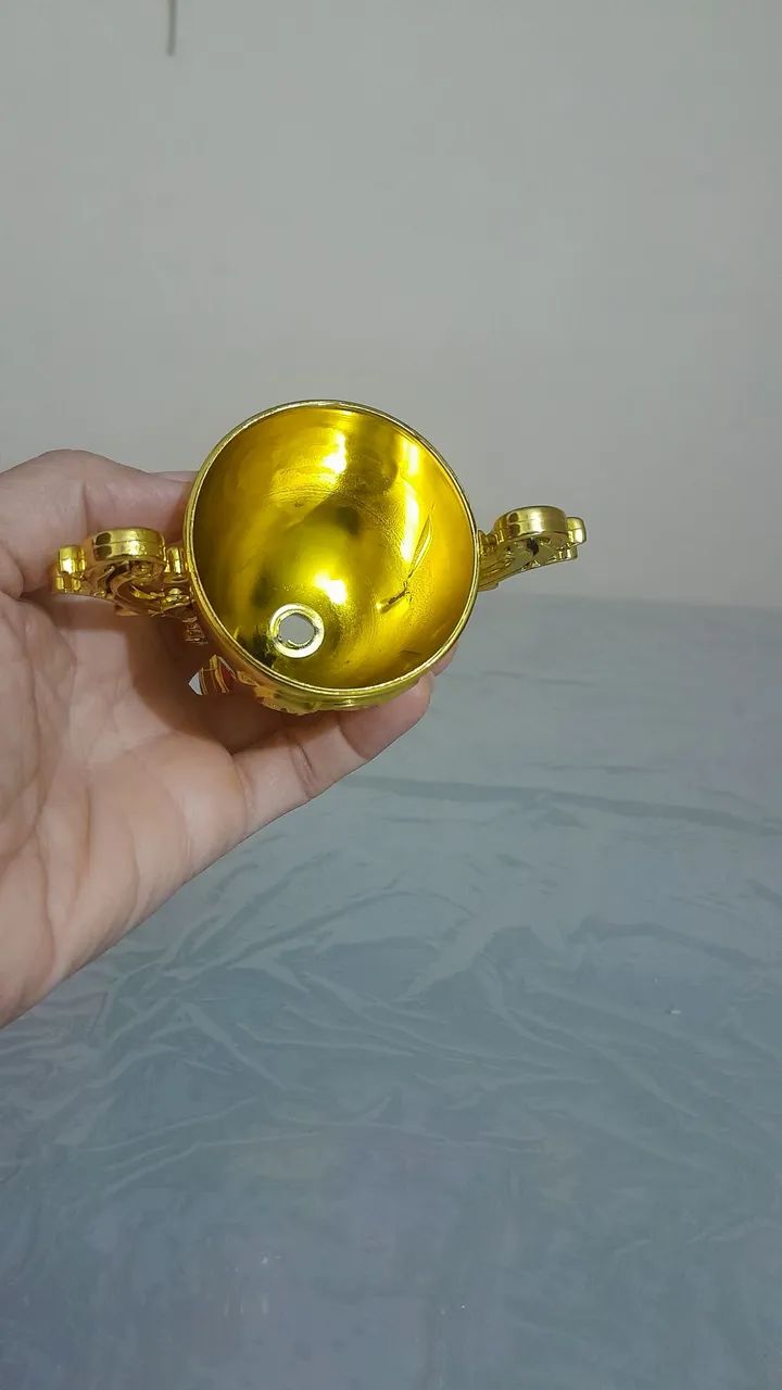 Troféu Taça  Dourada 10cm - Foto 4