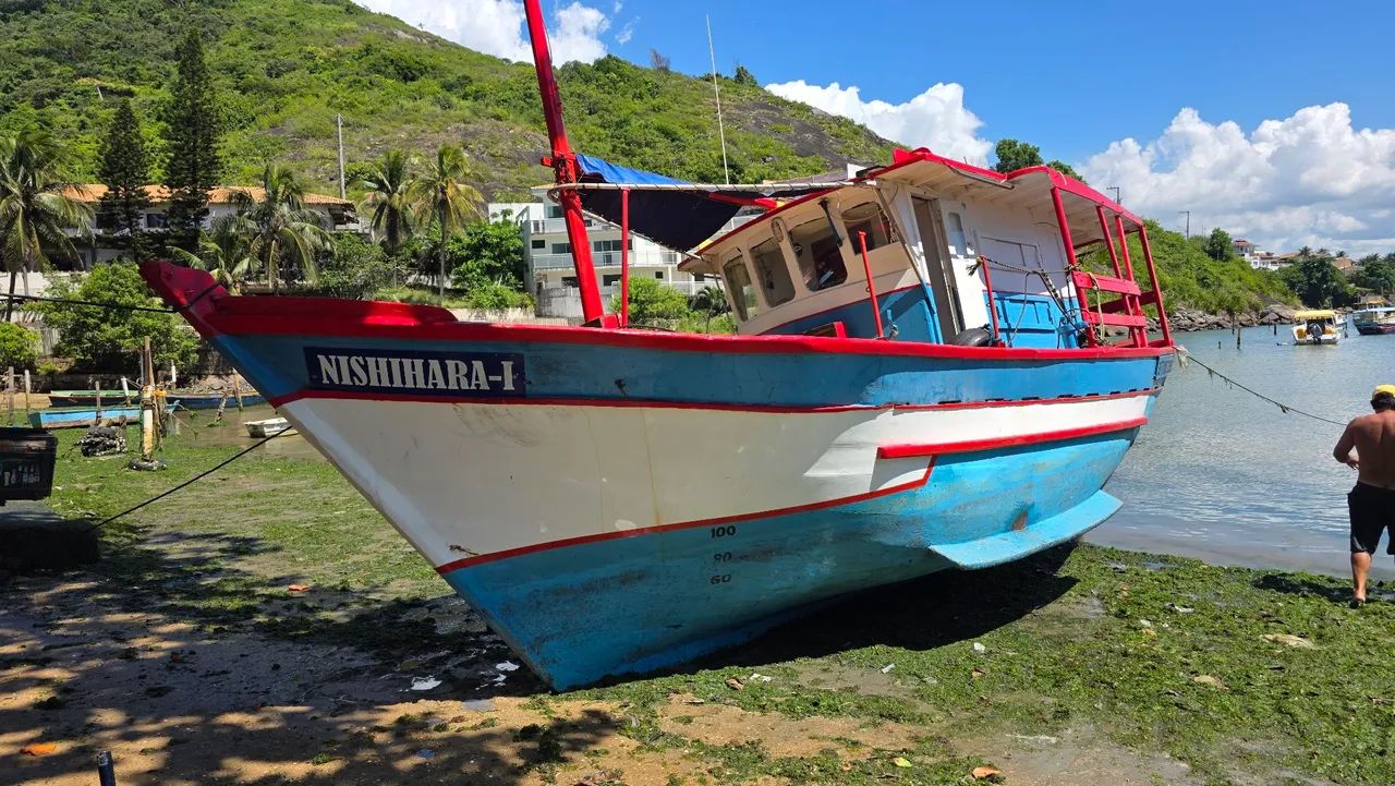 Barco pesca Exexcelente embarcação, muito estavel