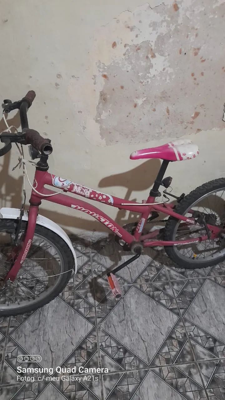 Bicicleta feminina infantil 