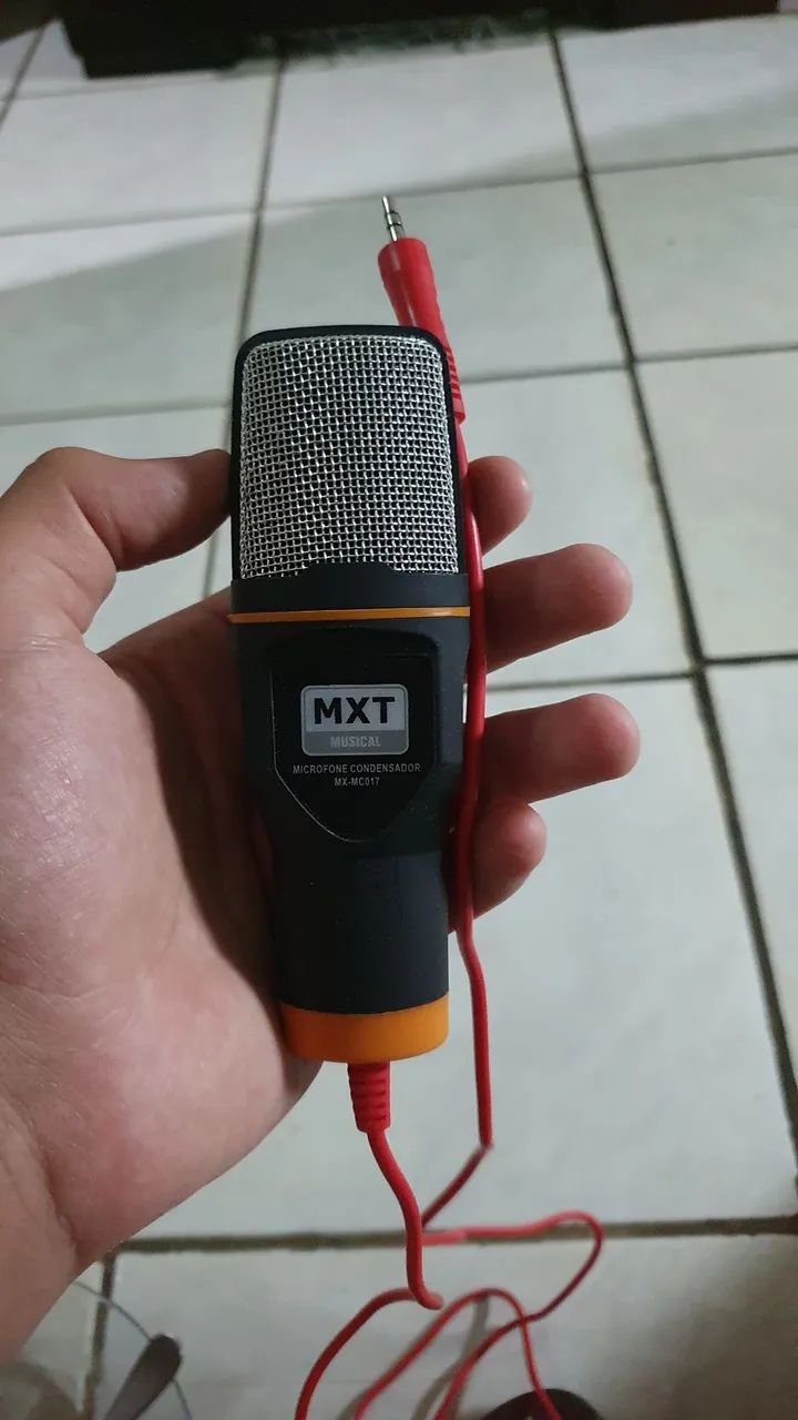 Vende-se Microfone MTX musical, áudio perfeito. Pouco usado! - Foto 3